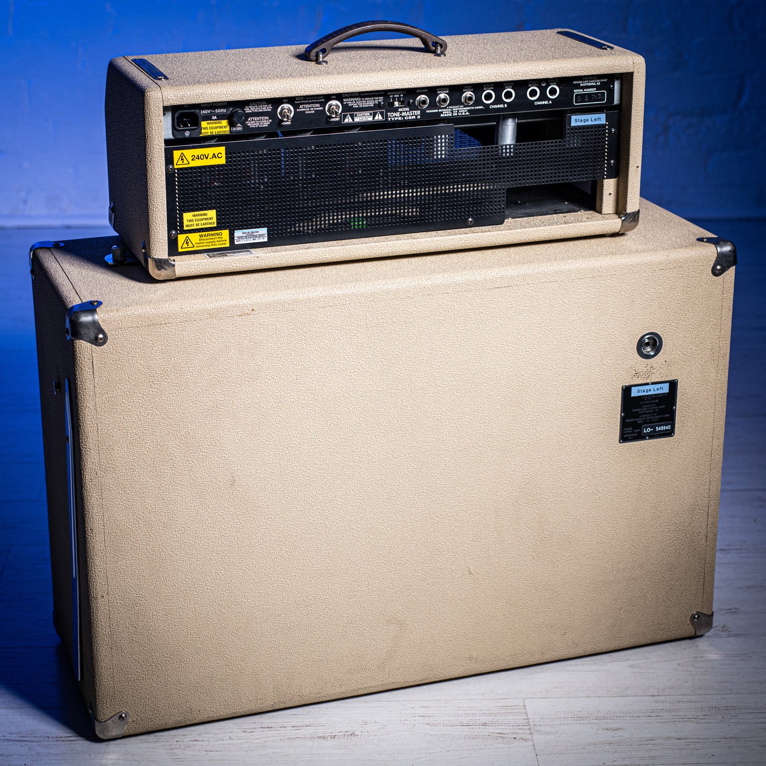 2019 Fender Tonemaster Head & Cabinet ex Mike Rutherford GENESIS