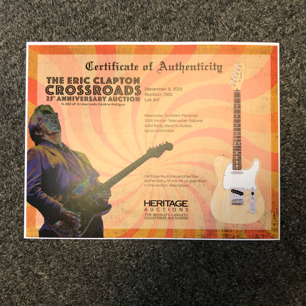 2000 Fender Telecaster EX ALEXANDER DUMBLE