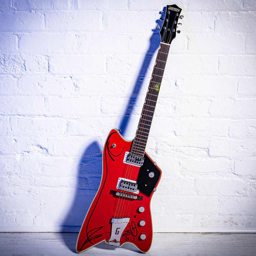Gretsch Billy Bo Firebird Hand signed and Pinstriped by Billy Gibbons ZZ TOP 2006 - Red