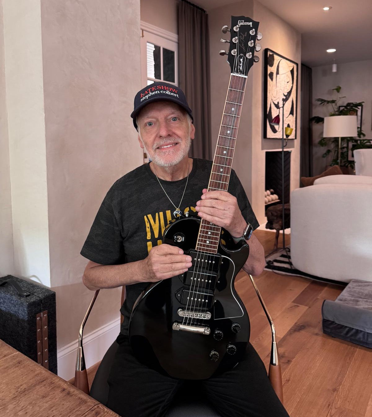 Gibson Les Paul Junior Prototype Ex Peter Frampton 2000s - Ebony