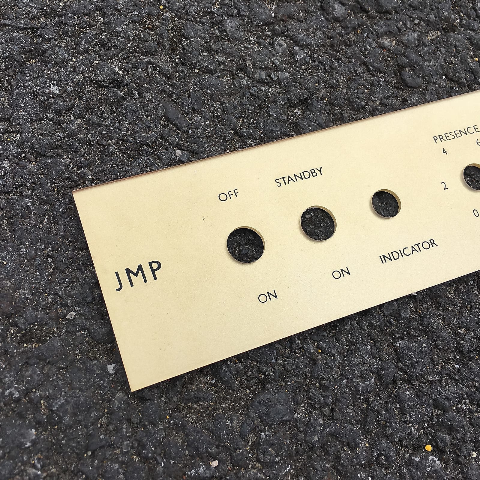 2022 Marshall New Reproduction Plexi front panel for Marshall JMP Head ...
