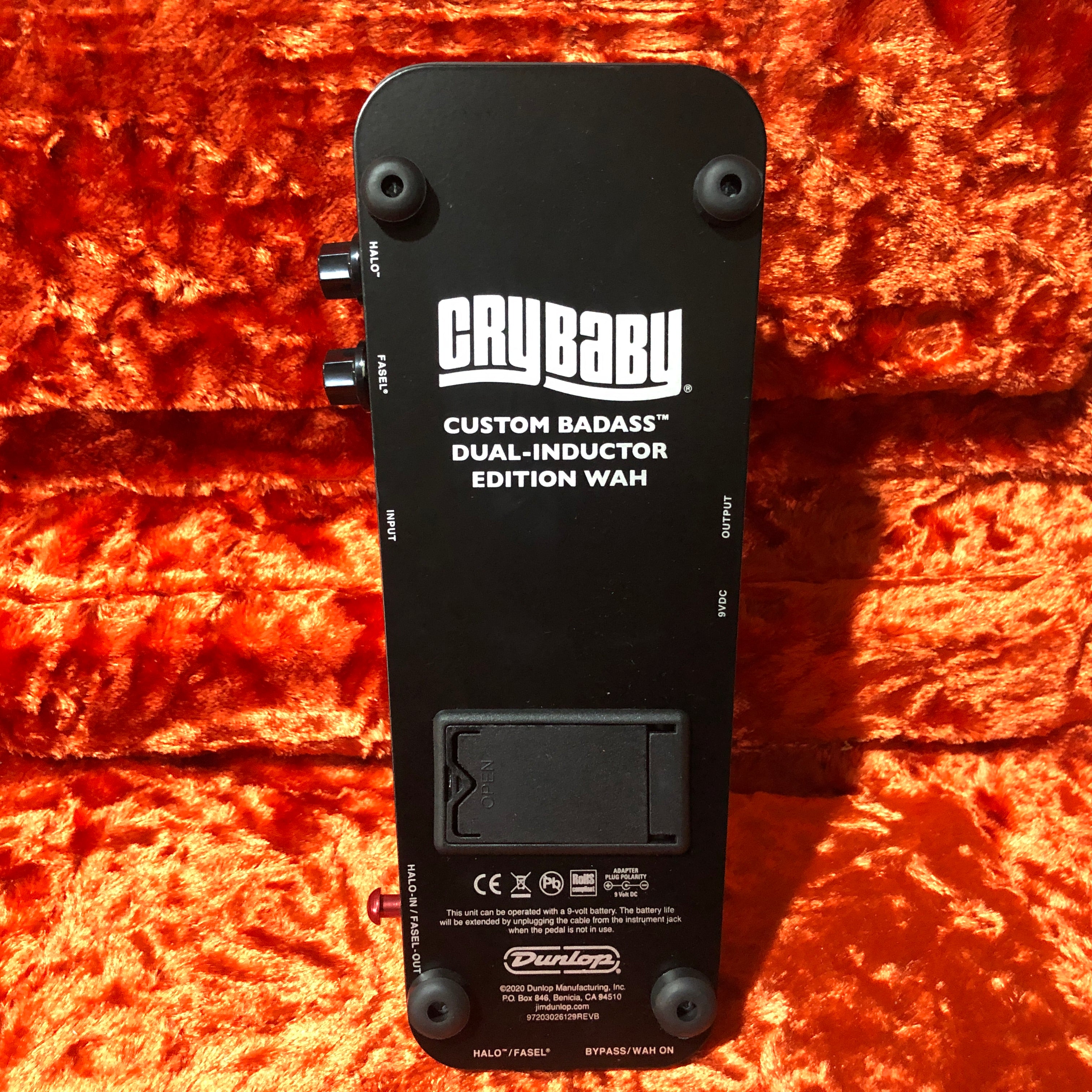 2020 Dunlop Badass Wah Dual Inductor Crybaby GCB65