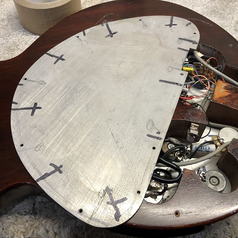 Zemaitis Metal Front owned and used by  GREG LAKE EMMERSON LAKE AND PALMER 1972