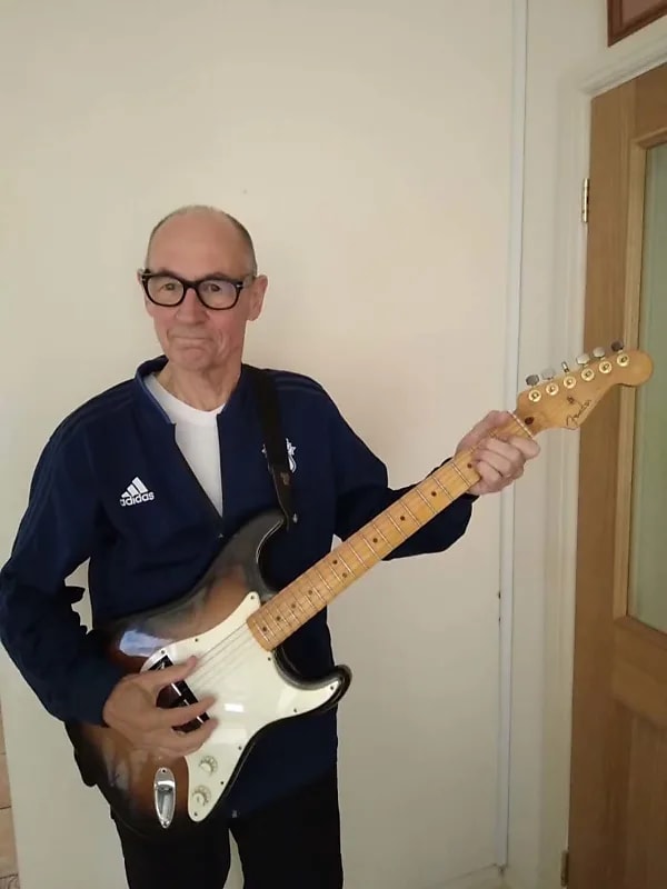 Fender Cooder-Caster Stratocaster Ex Andy Fairweather Low 1980s - Sunburst