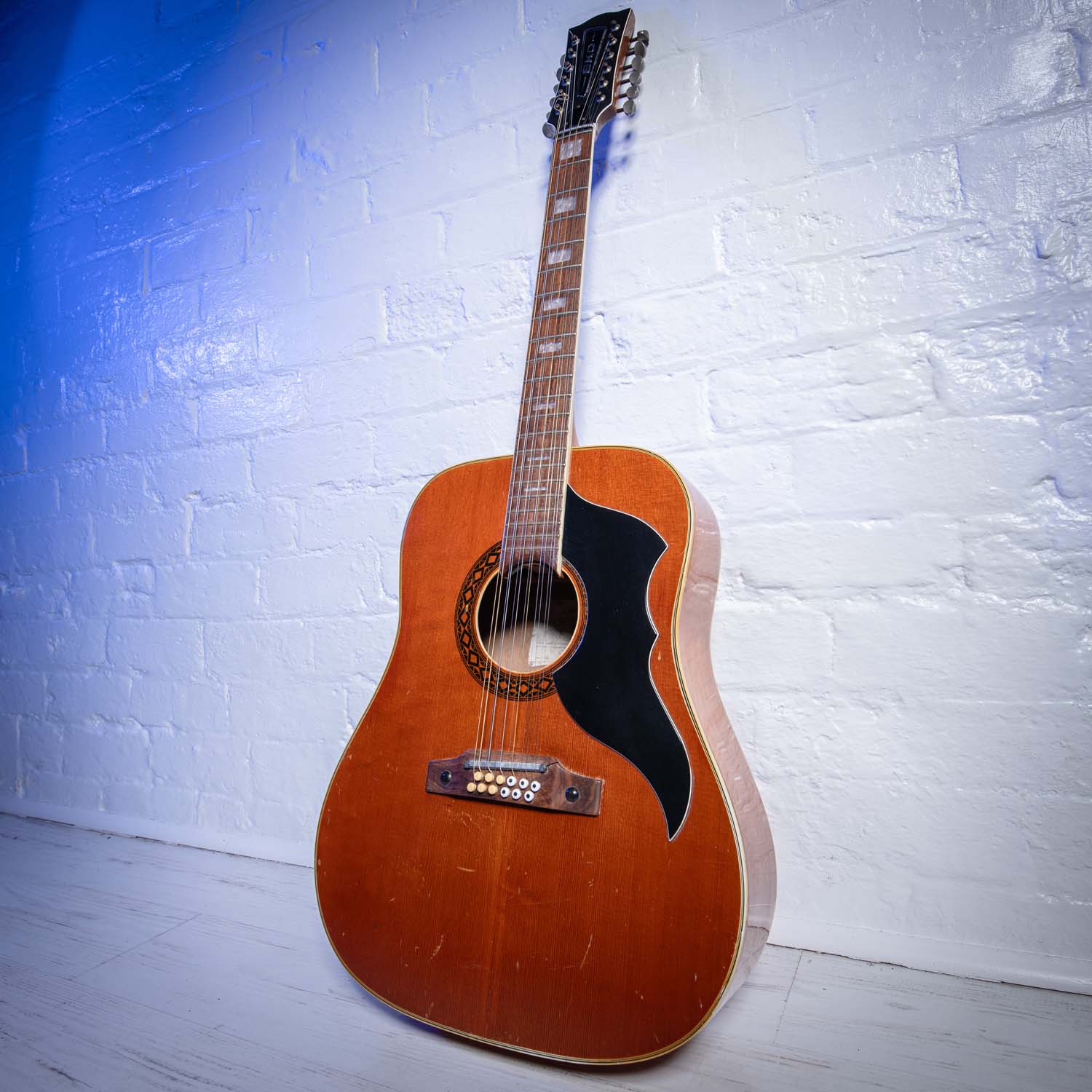1965 Eko 12 String Ex Graham Nash - The Hollies CSNY