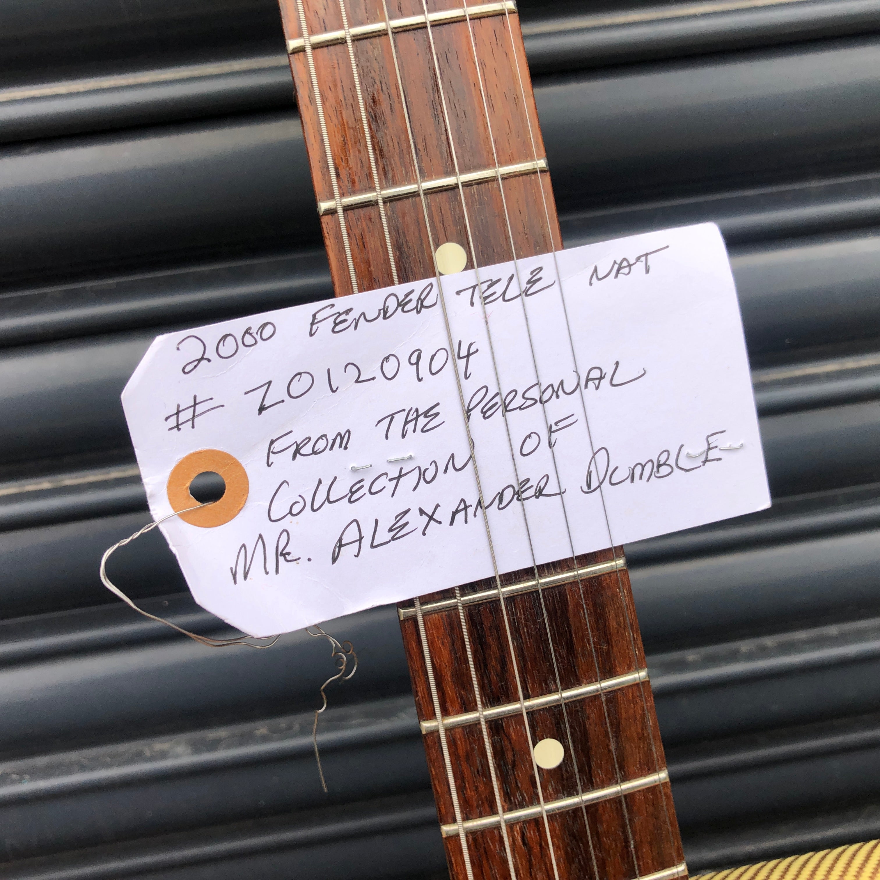 2000 Fender Telecaster EX ALEXANDER DUMBLE