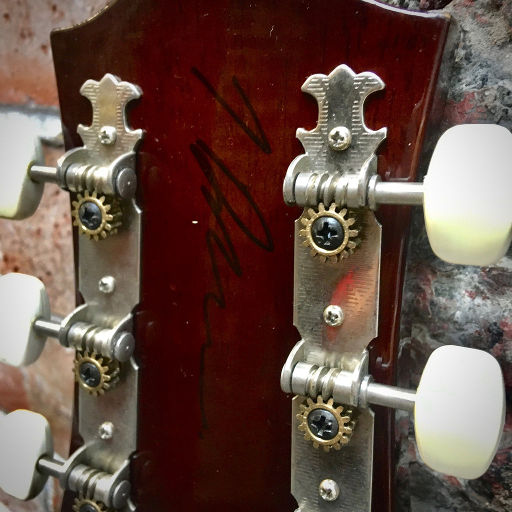 Epiphone FT140 Acoustic Ex Tim Bricheneo THE SISTERS OF MERCY Natural 1981