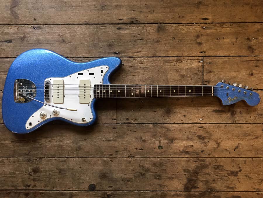 Fender Jazzmaster 1965 - Rare Original Blue Sparkle Ec Mick Ralphs
