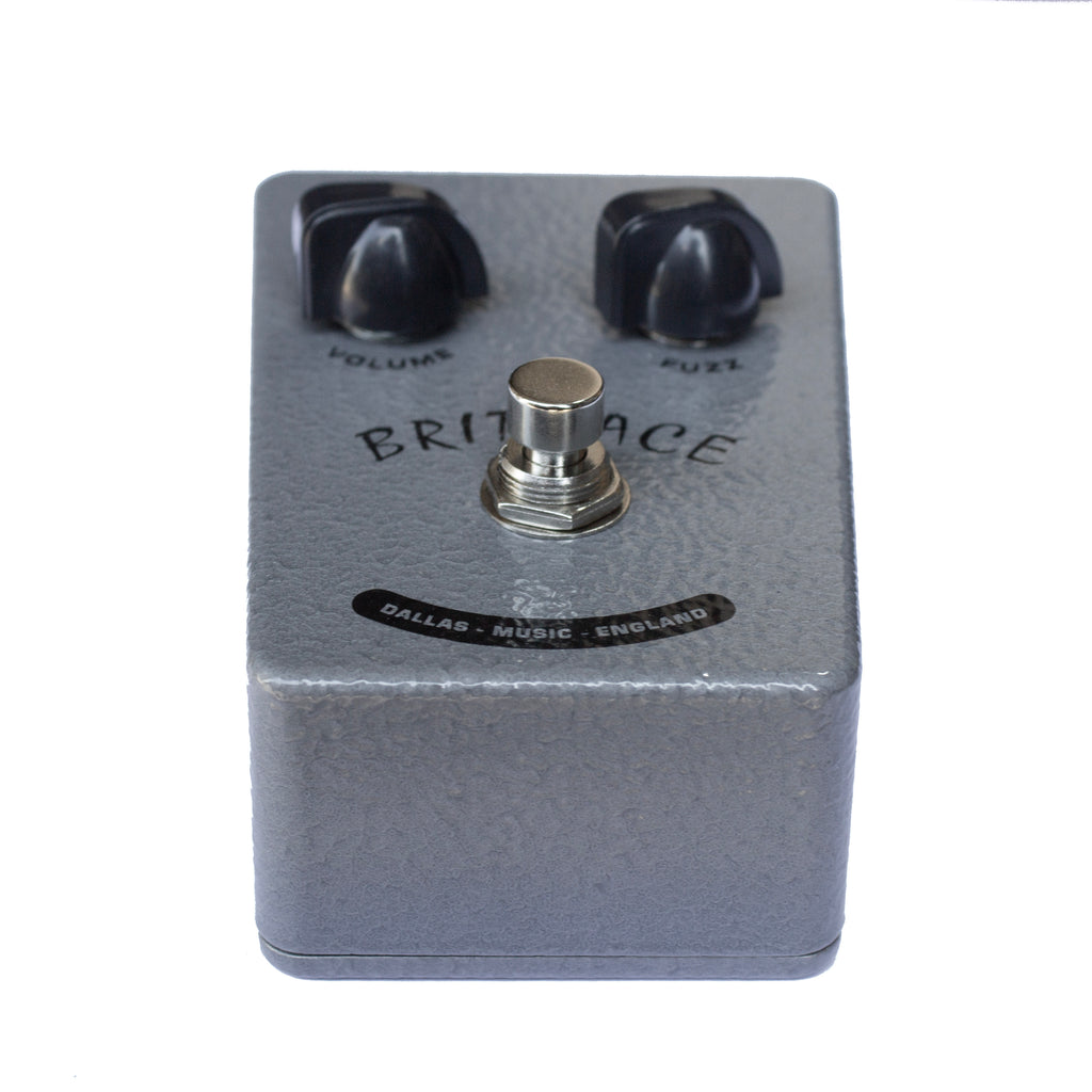 British Pedal Company Dallas Brit Face Fuzz Silver NKT275