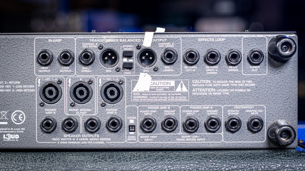 2000s Ampeg SVT-4 Pro Rack mount Bass head
