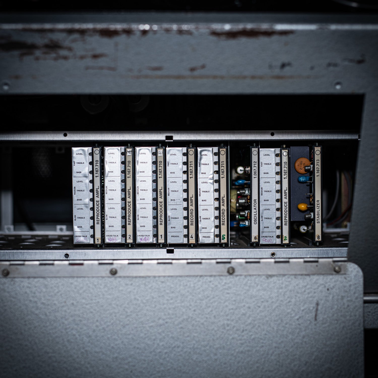 1960s Studer B67 Trolley Style BBC Reel to Reel Mastering Tape Machine