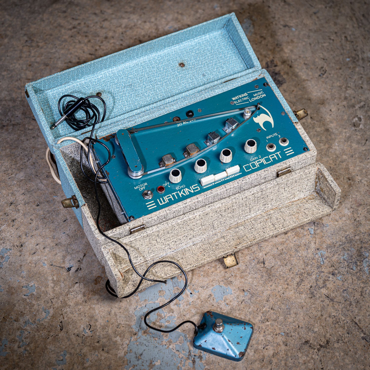 Watkins Copicat Blue & Cream 1961