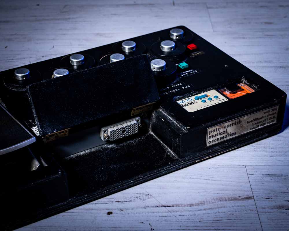 1989 Pete Cornish Guitar Effects Routing System EX THE PAUL MCCARTNEY BAND