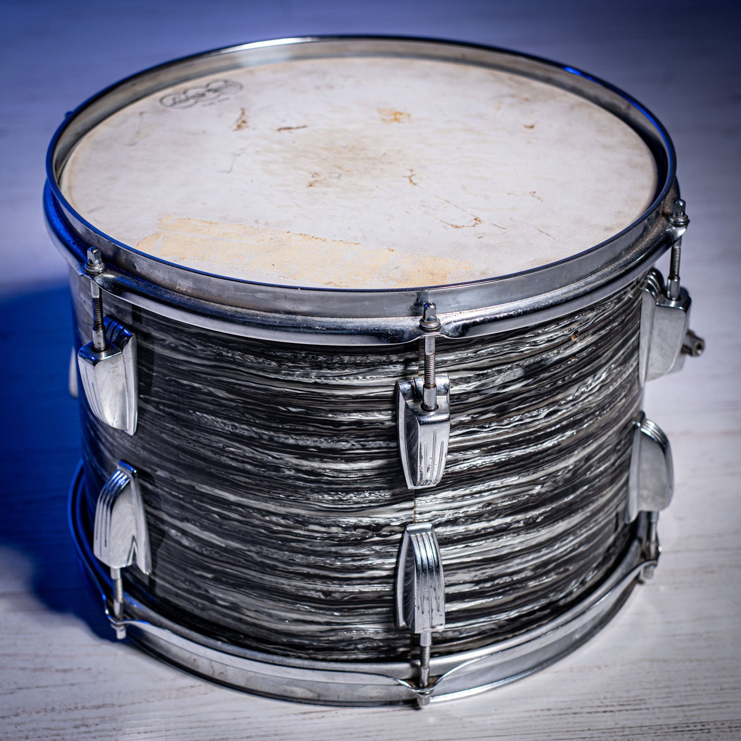 Ludwig Drum Ex The Beatles Video REAL LOVE 1960s - Black Oyster