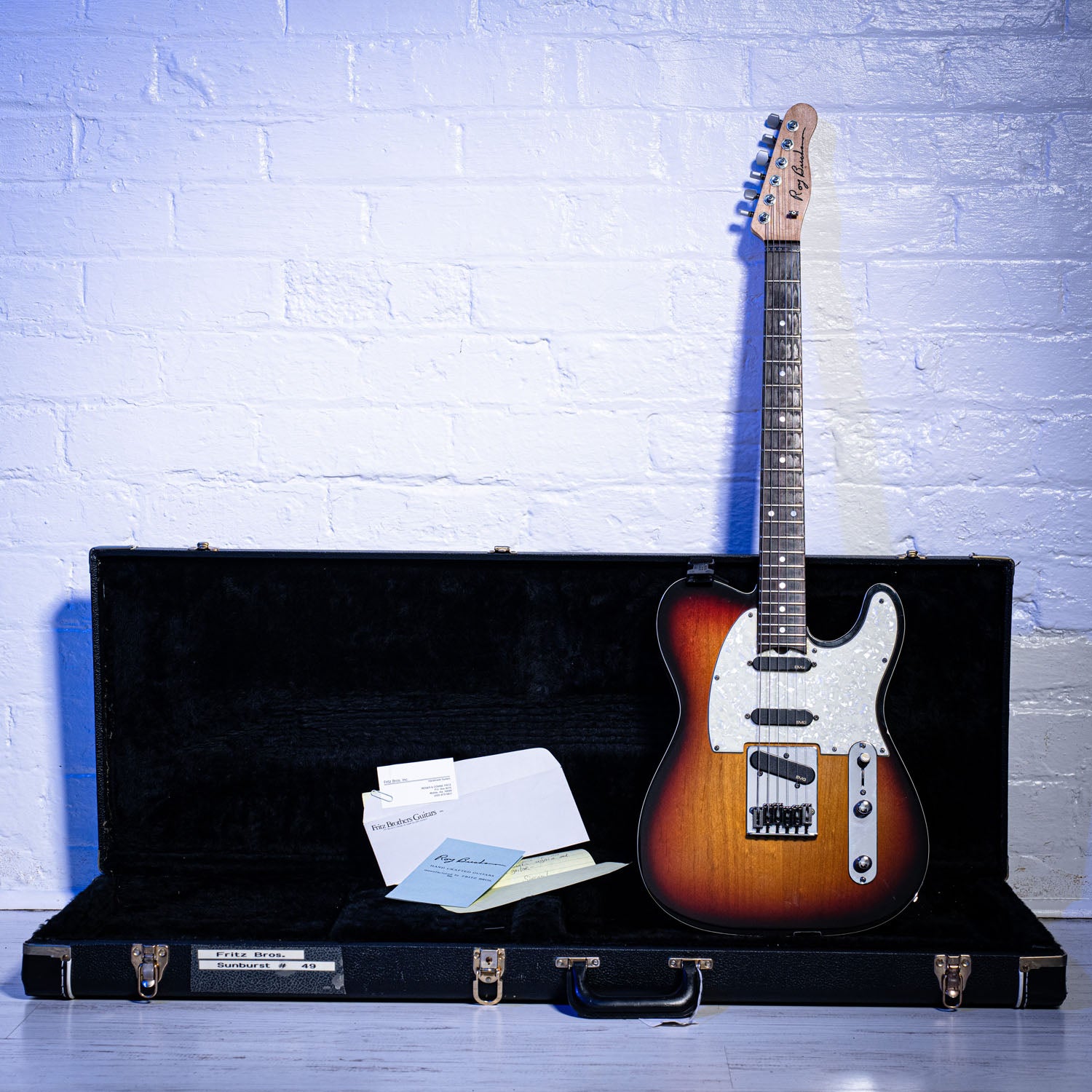 1990s Fritz Brothers Telecaster owned by Gary Moore