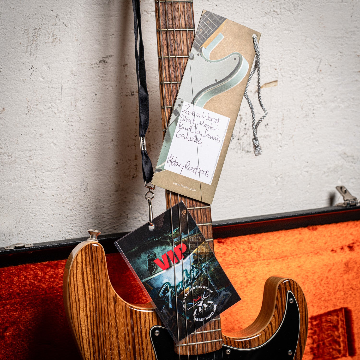 2008 Fender Custom Shop Zebra Stratocaster