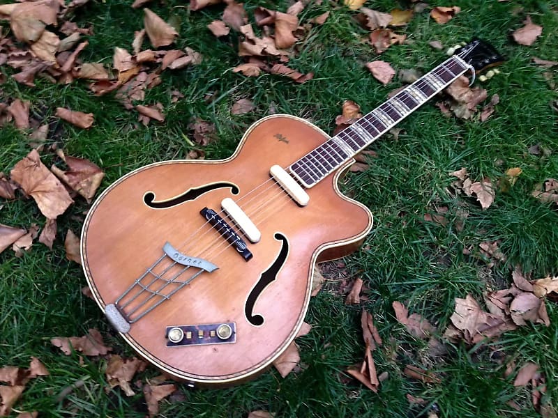 1960 Hofner 457 2 Pickup Blonde