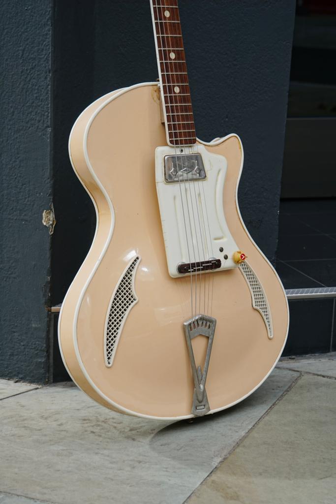 1960s Wandre Tri-lam Italian Bizarre Fetish Guitar