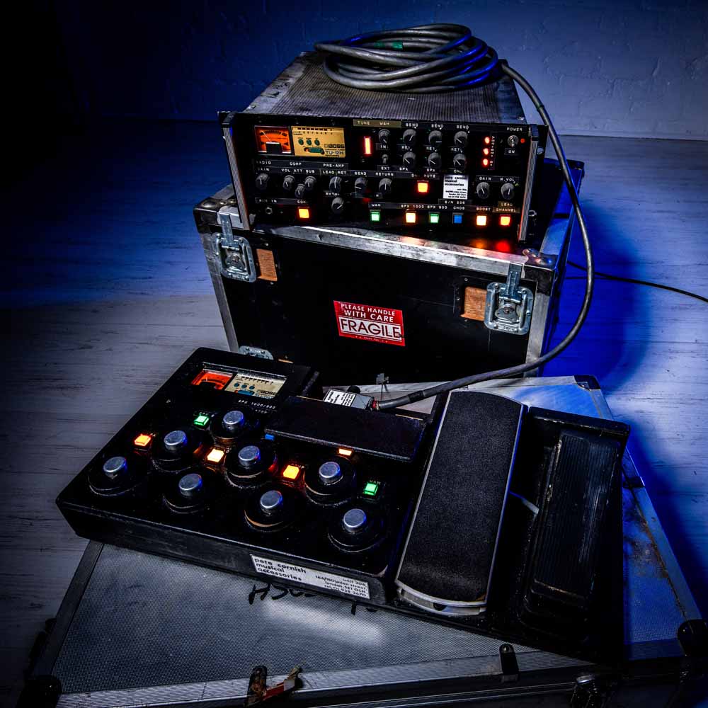 1989 Pete Cornish Guitar Effects Routing System EX THE PAUL MCCARTNEY BAND