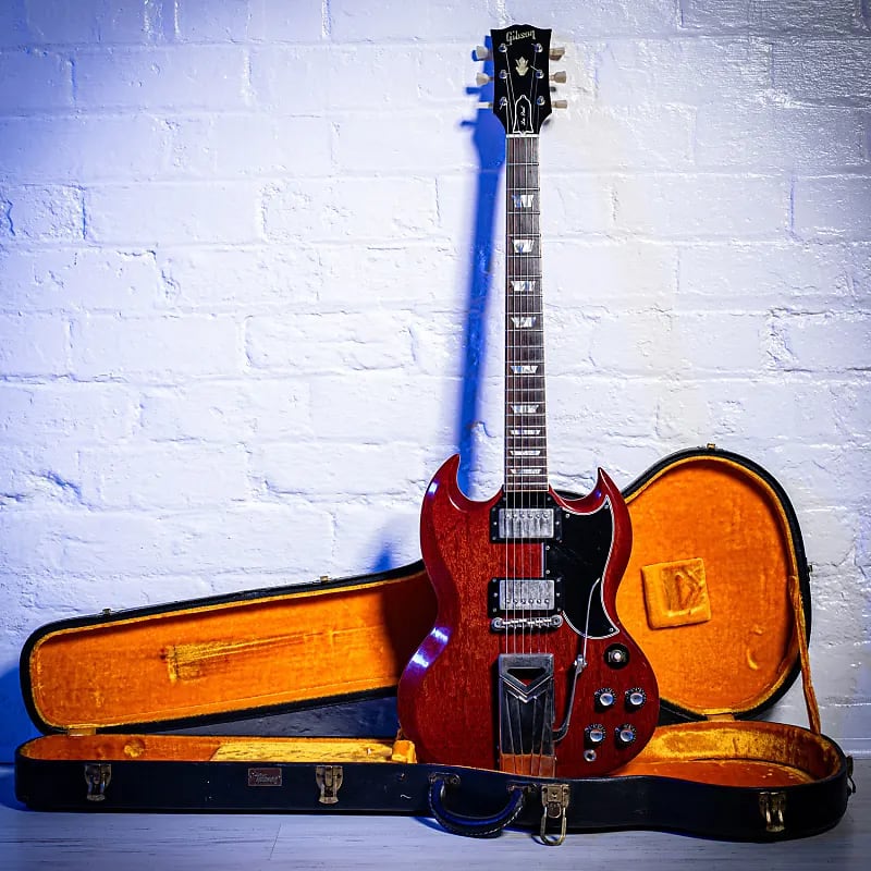 Gibson Les Paul SG Standard Ex Billy Gibbons ZZ Top 1962 - Cherry Red