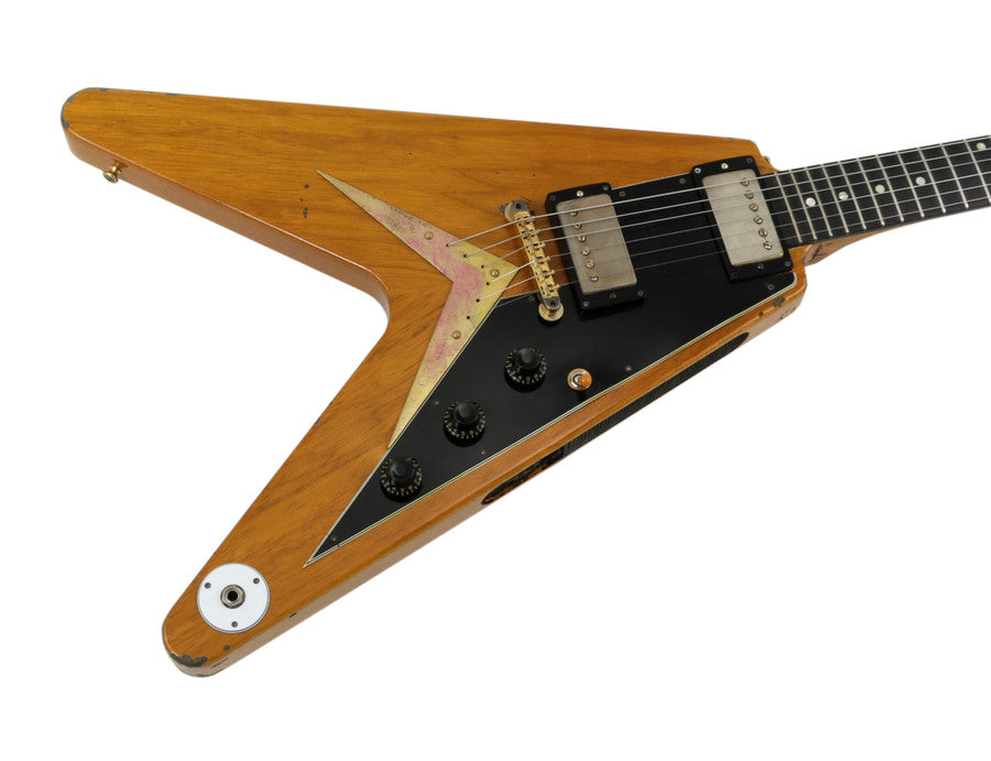 Gibson Custom Shop Murphy Lab Amos Flying V 2000s - Korina