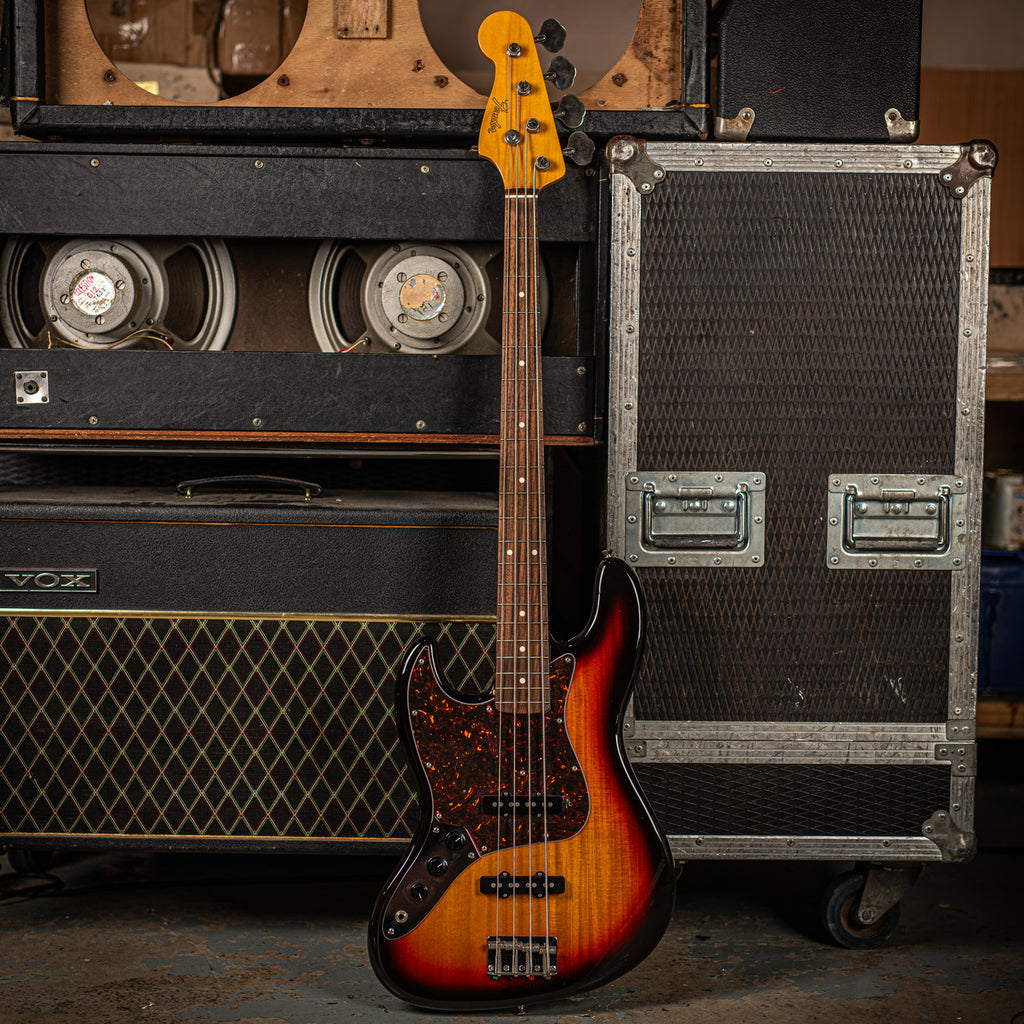 Fender 62 Reissue Jazz Bass Left Handed 2000s - Sunburst
