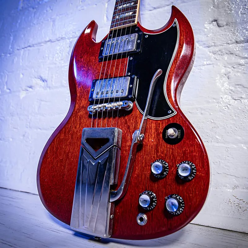 Gibson Les Paul SG Standard Ex Billy Gibbons ZZ Top 1962 - Cherry Red