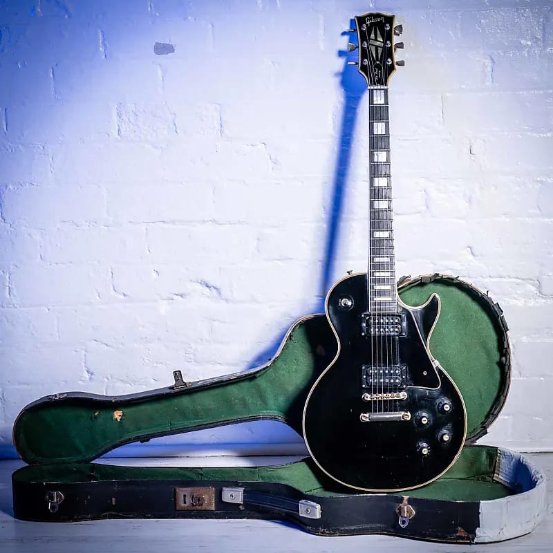 Gibson Les Paul Custom USED BY MICK RONSON DAVID BOWIE ZIGGY STARDUST 1968 - Ebony