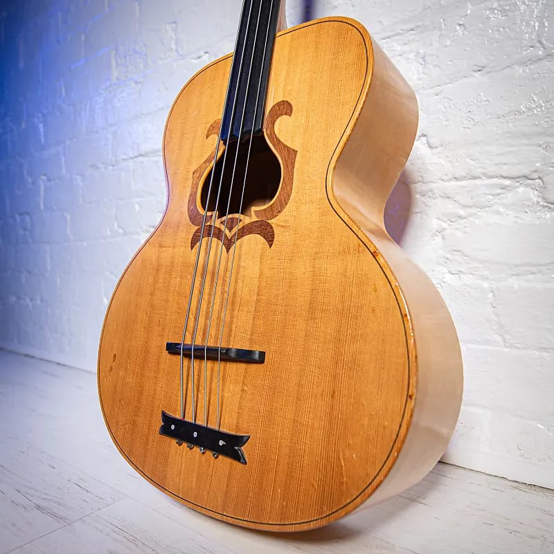 Zemaitis Acoustic Bass RARE SPECIAL ORDER, 1977 - Natural , David gilmour , Mike oldfield style