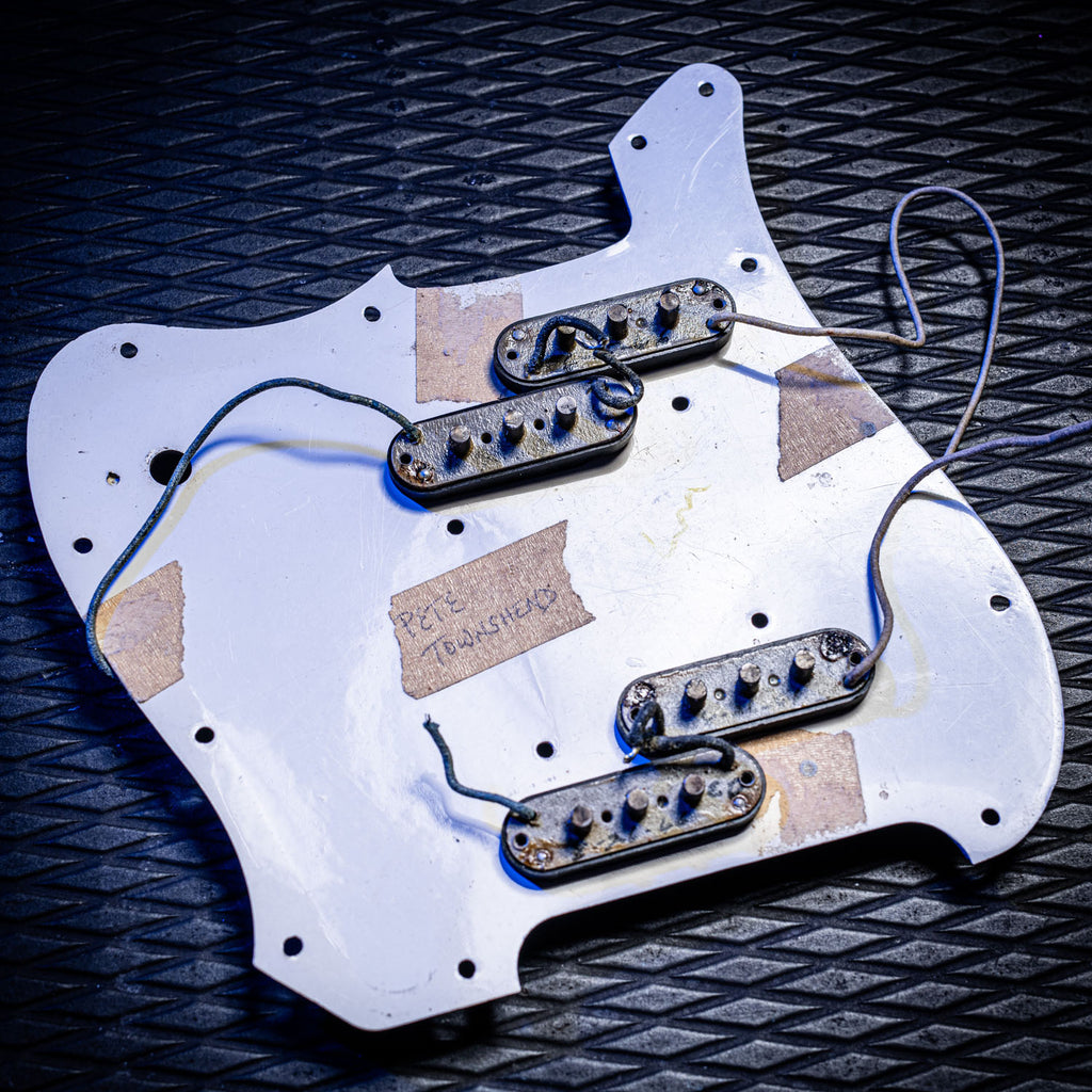 1966 Fender Electric XII Pickguard Owned by Pete Townshend of the Who
