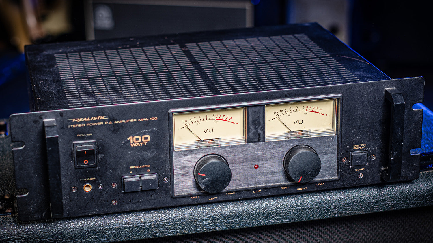1990s Realistic MPA-100 PA Amplifier