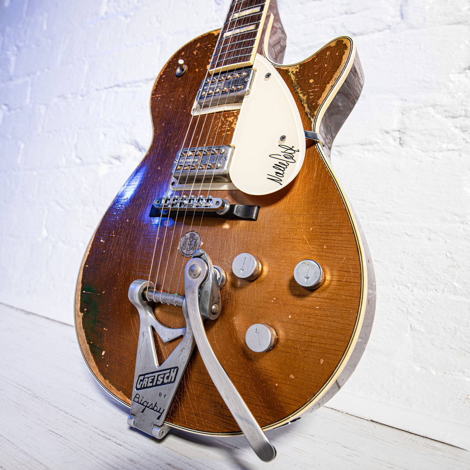 Gretsch Custom Shop Stephen Stern Duo Jet Ex Nalle Colt 2000s - Aged Gold