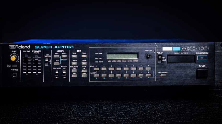 1984 - 1989 Roland MKS-80 Super Jupiter Rackmount Sound Module with MPG-80 Programmer