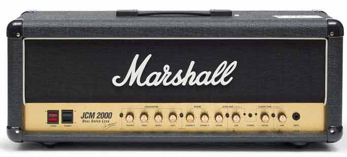 Marshall DSL 50 Head Ex Gary Moore Black 1998