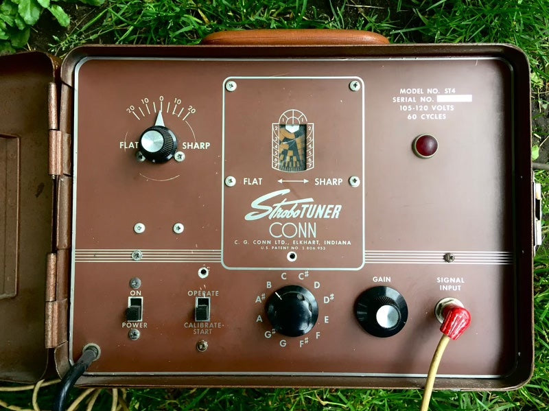1950s Conn Tube Strobe Tuner Ex Rolling Stones