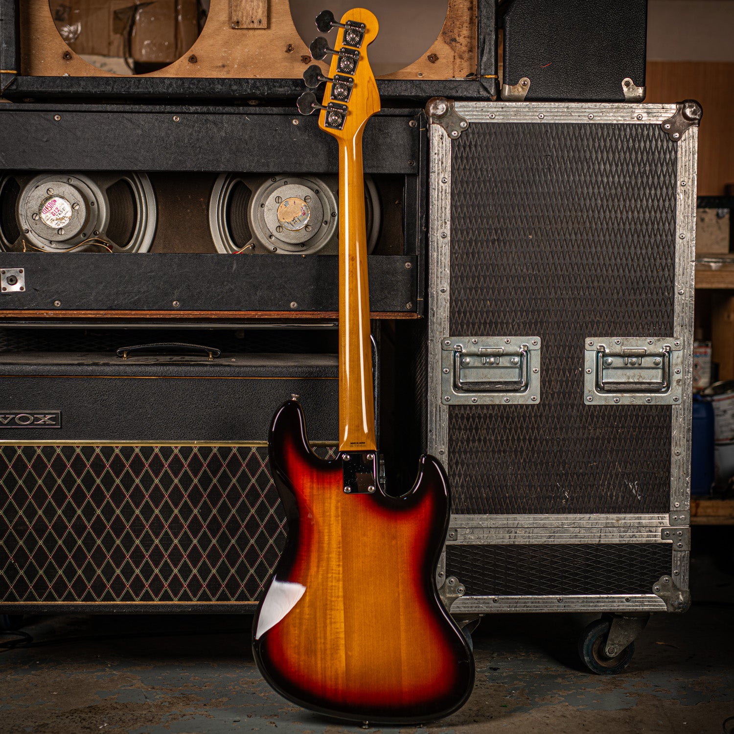 Fender 62 Reissue Jazz Bass Left Handed 2000s - Sunburst