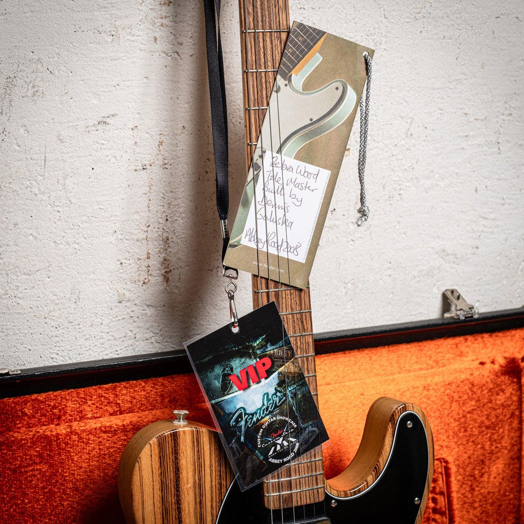 2008 Fender Custom Shop Zebra Telecaster