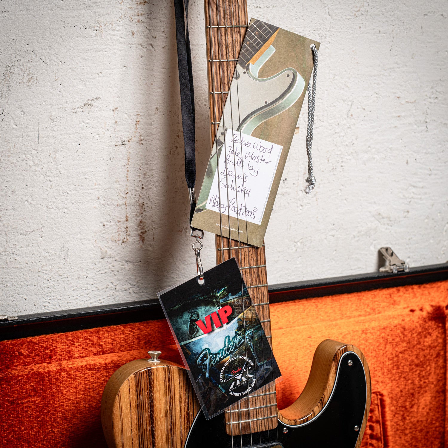 2008 Fender Custom Shop Zebra Telecaster