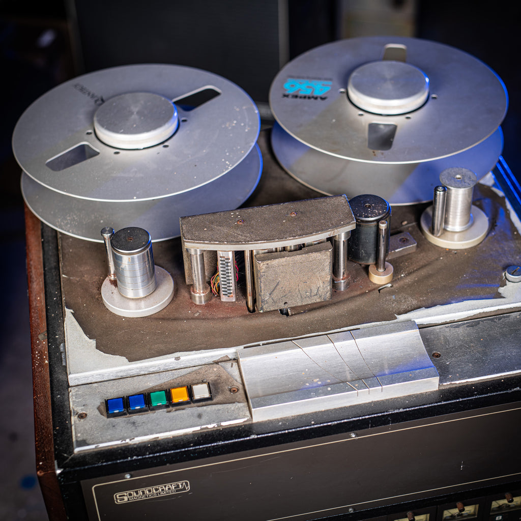 1980s Soundcraft 760 24 Channel Multi Track Tape Machine Reel to Reel