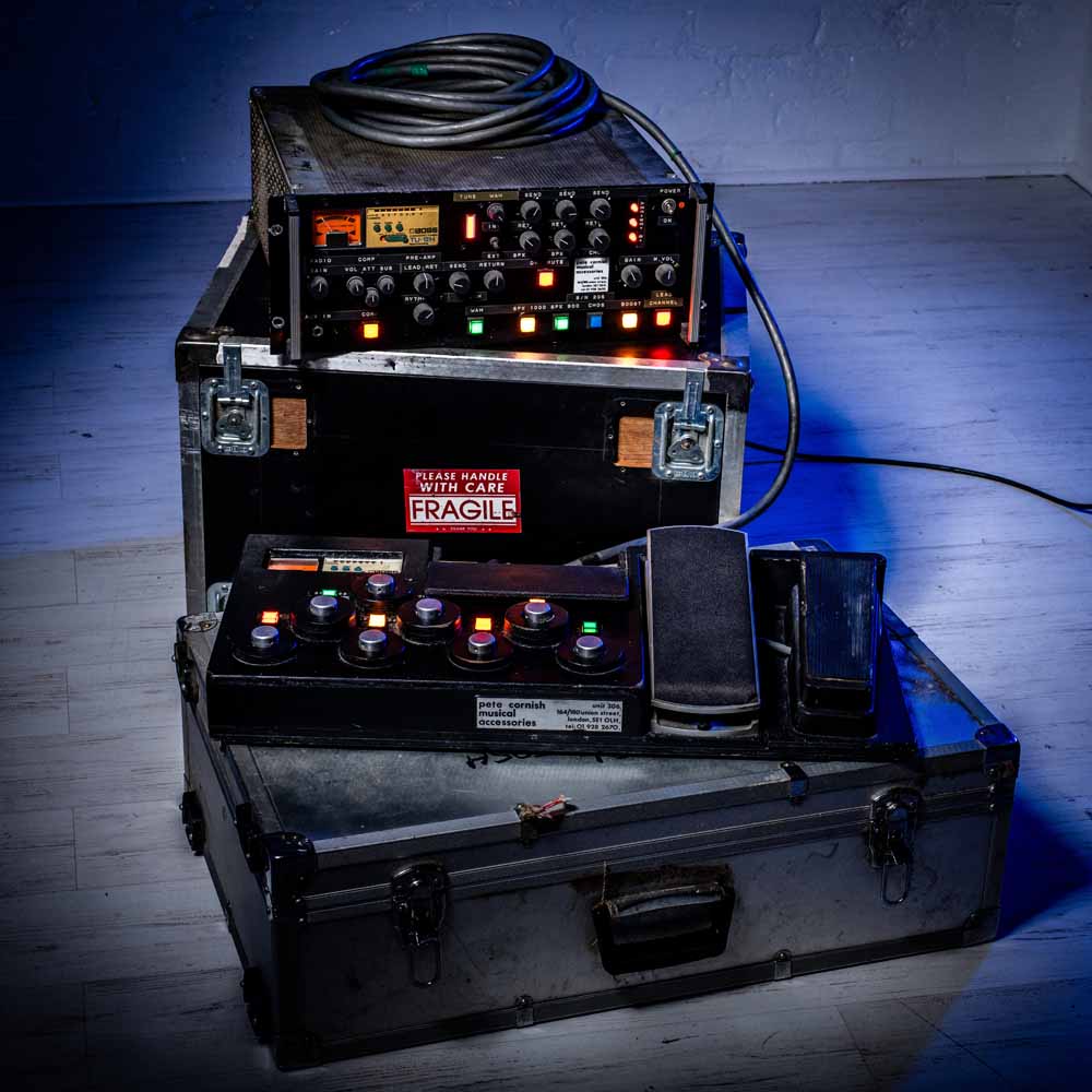 1989 Pete Cornish Guitar Effects Routing System EX THE PAUL MCCARTNEY BAND