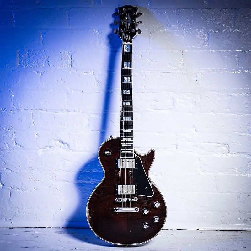 Gibson Les Paul Custom ex BILLY GIBBONS ZZ TOP 2000s - Walnut