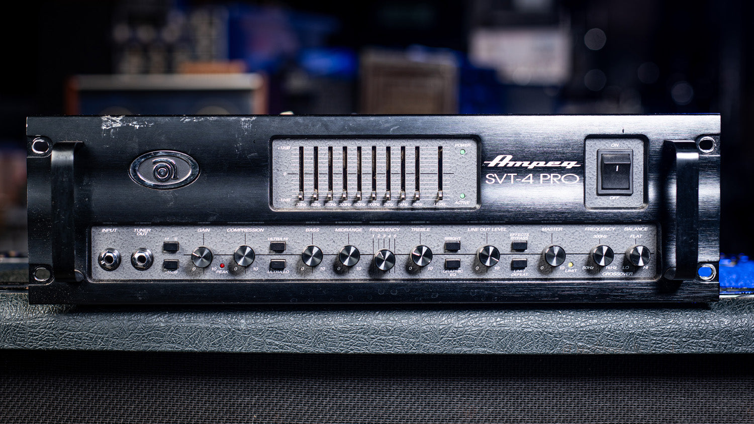 2000s Ampeg SVT-4 Pro Rack mount Bass head