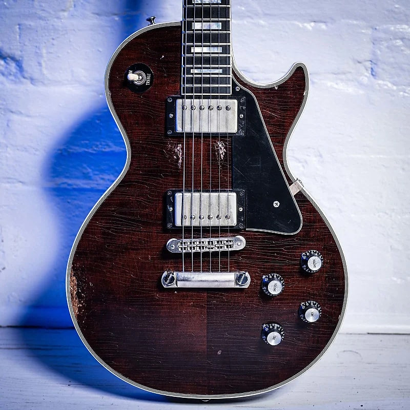 Gibson Les Paul Custom ex BILLY GIBBONS ZZ TOP 2000s - Walnut