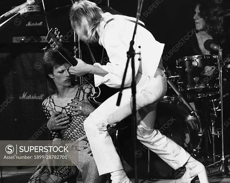 Gibson Les Paul Custom USED BY MICK RONSON DAVID BOWIE ZIGGY STARDUST 1968 - Ebony