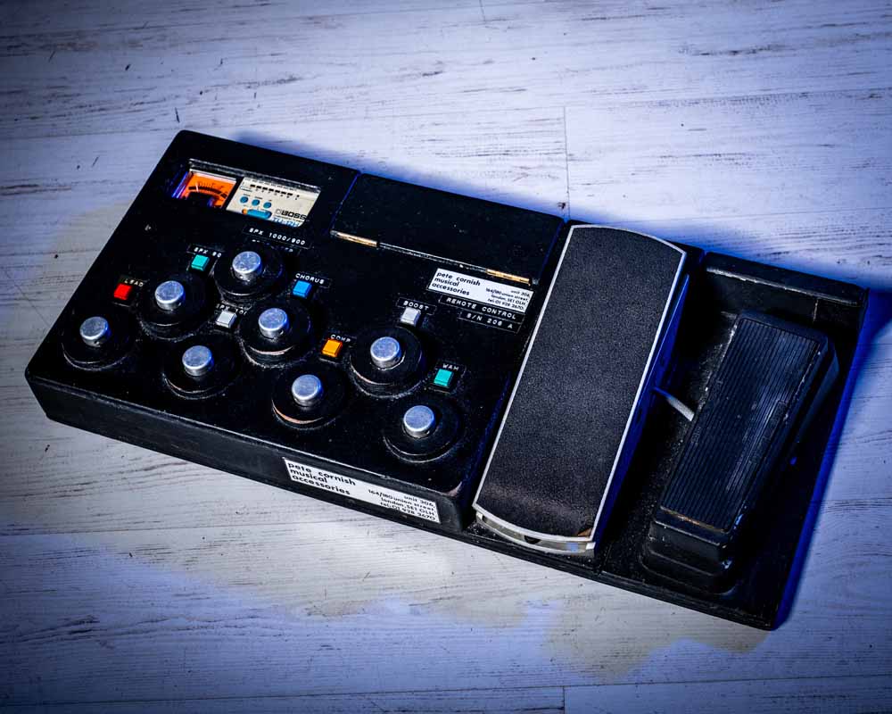 1989 Pete Cornish Guitar Effects Routing System EX THE PAUL MCCARTNEY BAND