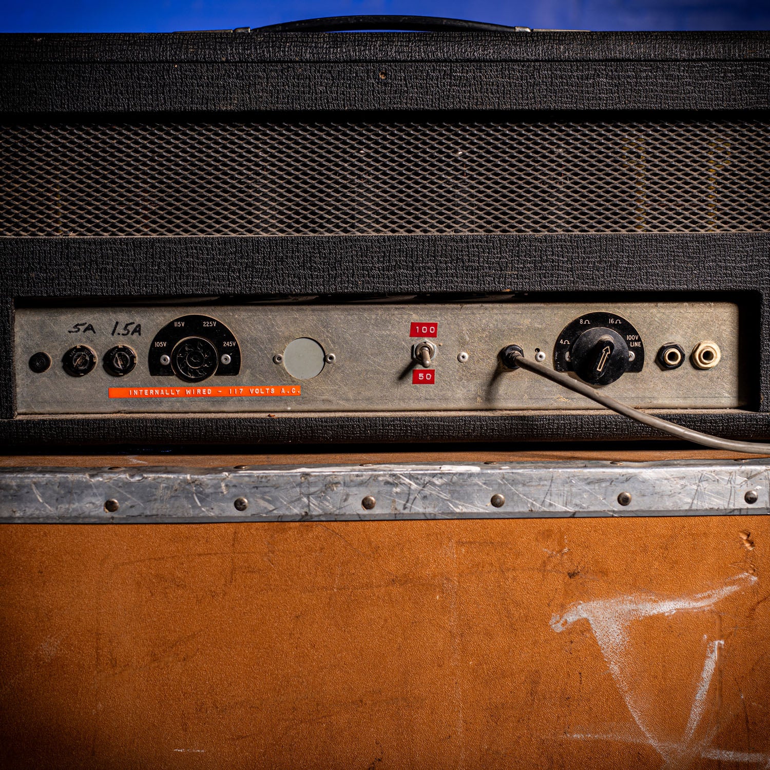 1970s Hiwatt DR103 Head and SE4123 Cabinet WISHBONE ASH