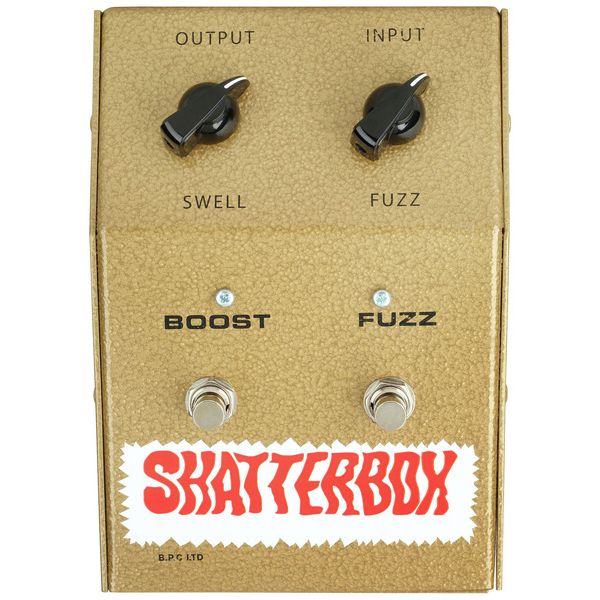 British Pedal Company Shatterbox Fuzz MARC BOLAN T-REX