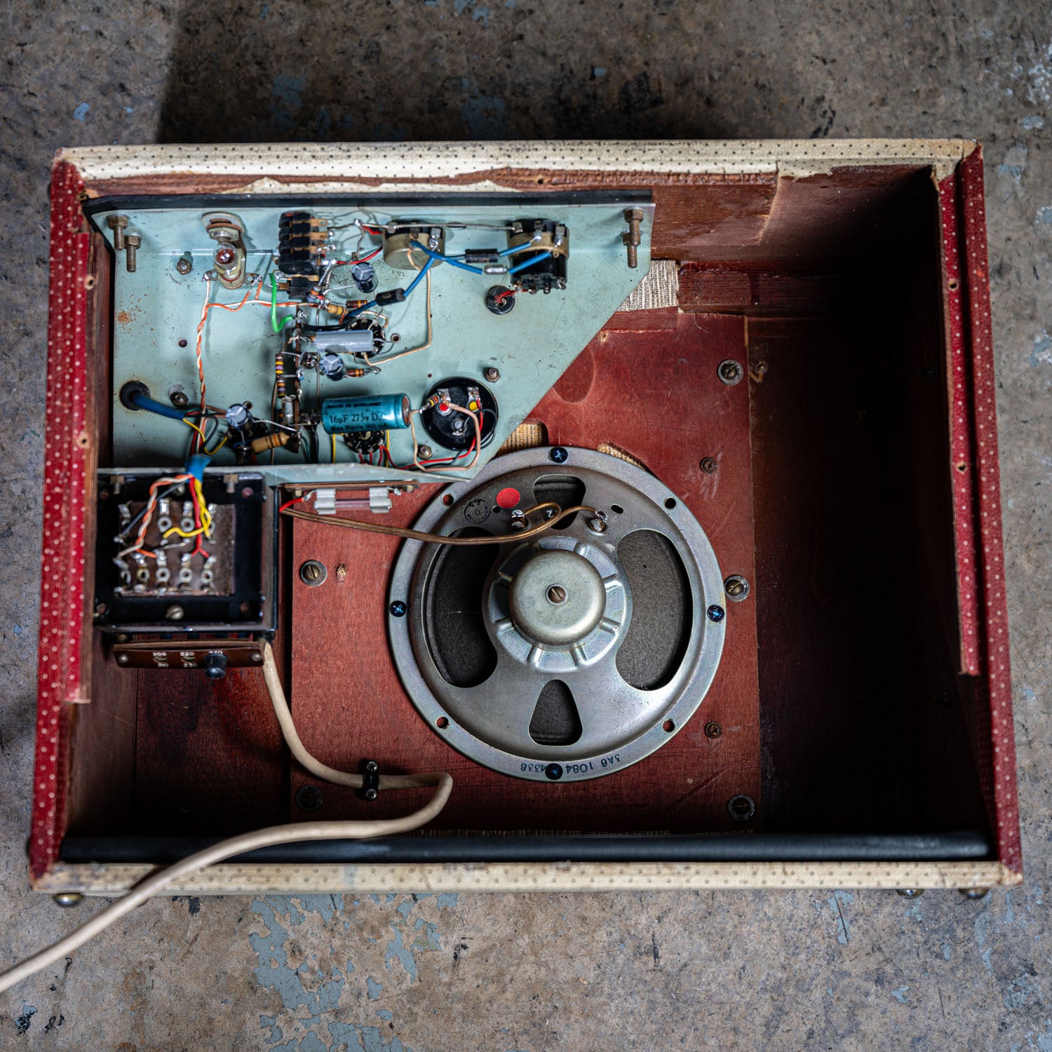 Watkins Clubman Combo Red/Cream 1960