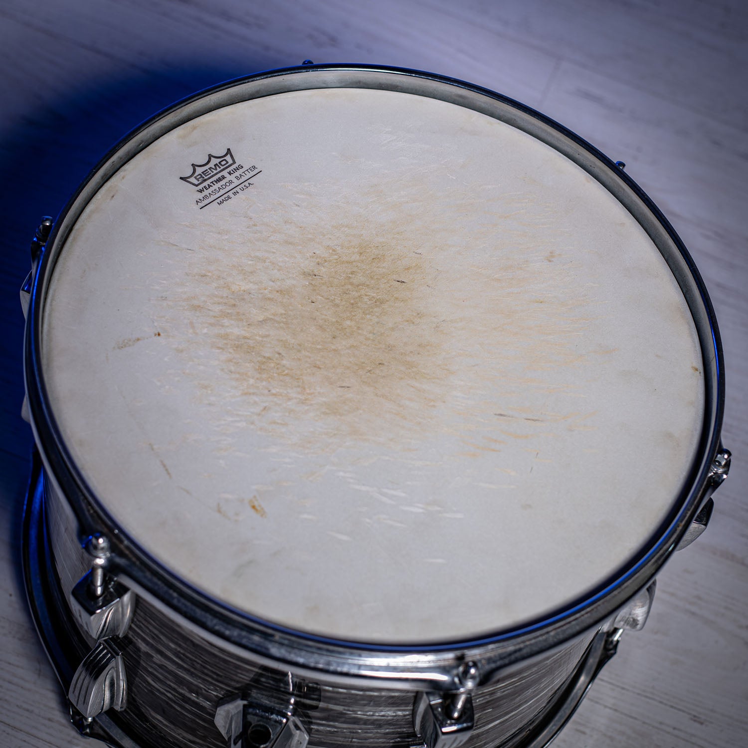 Ludwig Drum Ex The Beatles Video REAL LOVE 1960s - Black Oyster