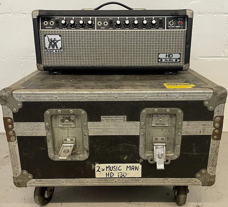 1977 Music Man HD130 Head ex 10CC STAWBERRY STUDIOS